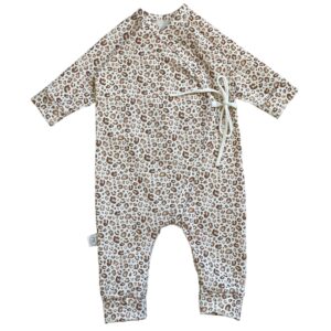 Overslagboxpakje panter beige