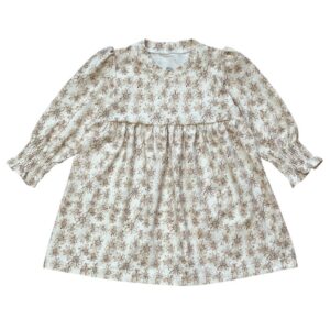 Tricot jurkje lilly beige