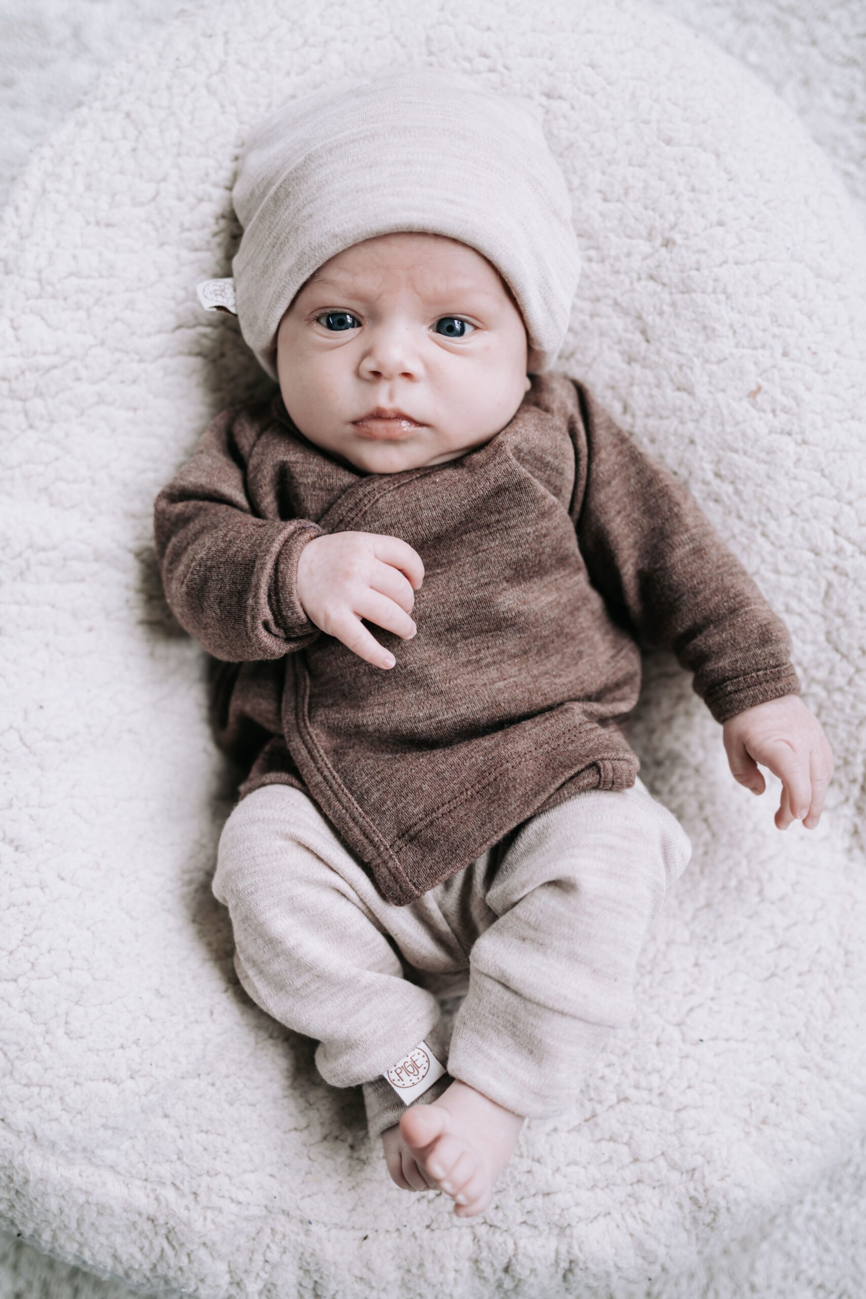 Merinowollen babykleding